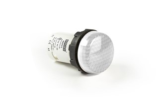 MB Serisi Plastik LED'li 12-30V AC/DC Beyaz 22 mm Sinyal